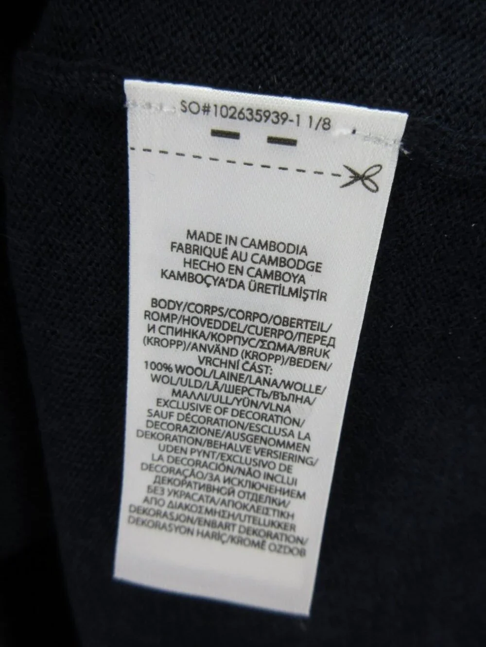 Polo Ralph Lauren Sweater XXL Navy Washable Merino Wool Turtleneck Pony